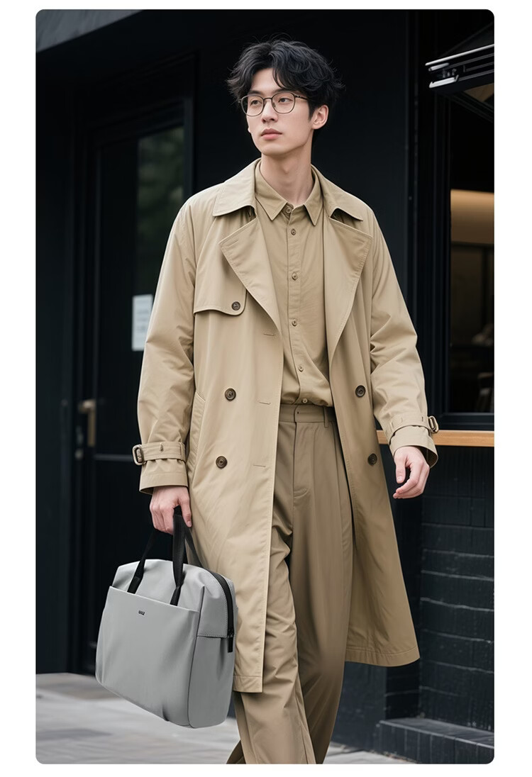 GOLF Business Briefcase Men's Large Capacity 15.6/16 Inch Laptop Bag Lightweight Casual Office Bag 19