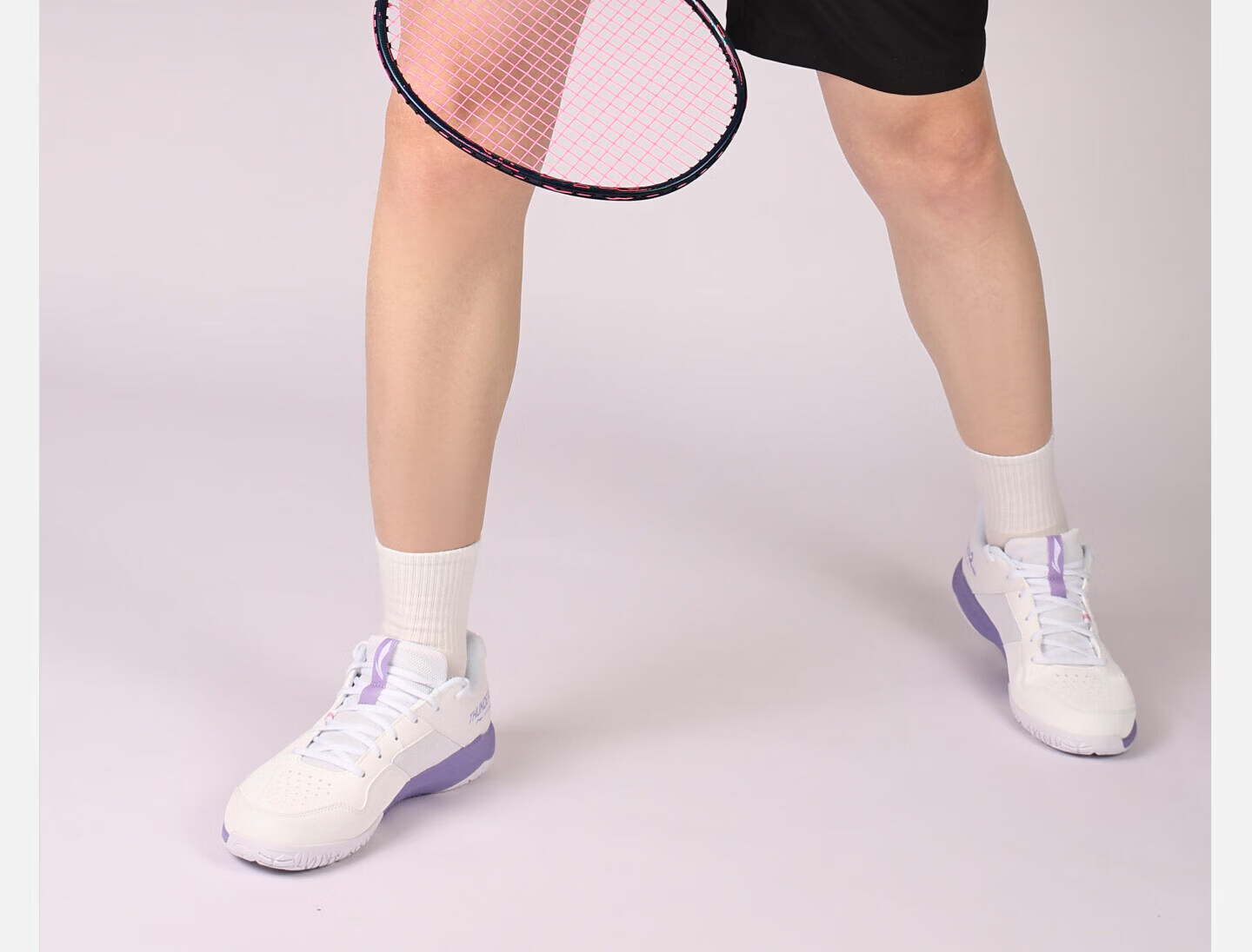 LI-NING Thunder 2 LITE Badminton Shoes Unisex Competition Training Non-Slip Wear-Resistant Shock Absorption Sports Shoes Size 44 7