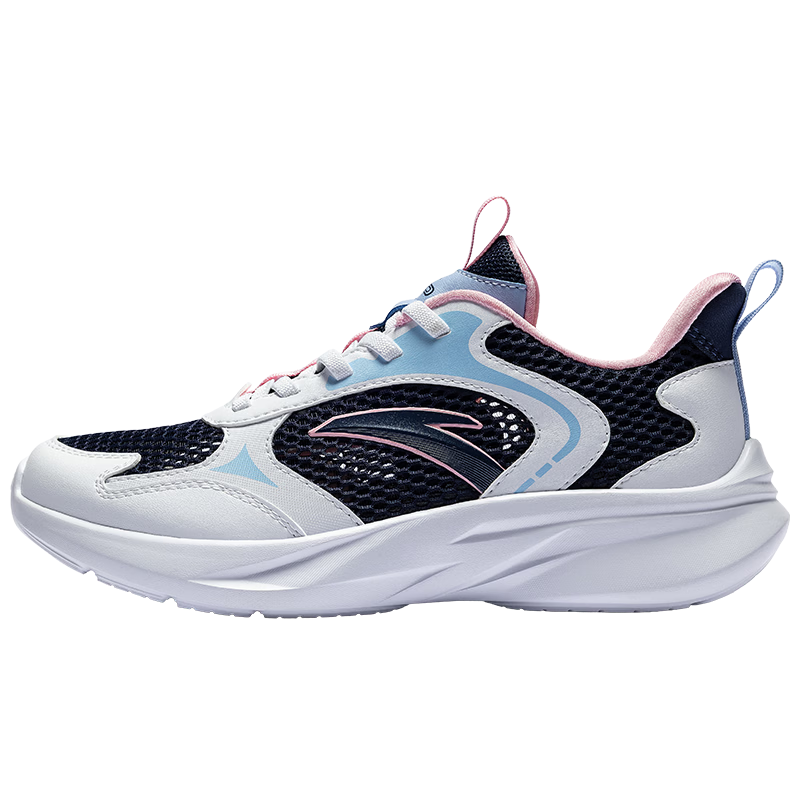 Anta Kids Girls Summer Breathable Mesh Running Shoes Lightweight 6-12 Years A22625511