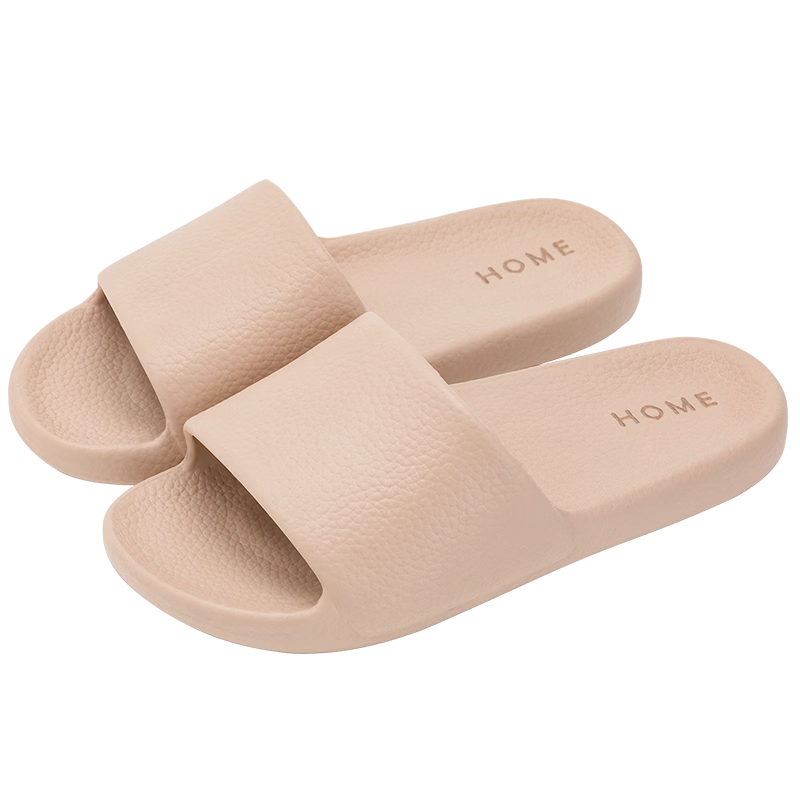 Grace Antibacterial Textured Slippers Women's Summer 2026 New Indoor Shower Non-Slip EVA Odor-Resistant Couple's Sandals Men