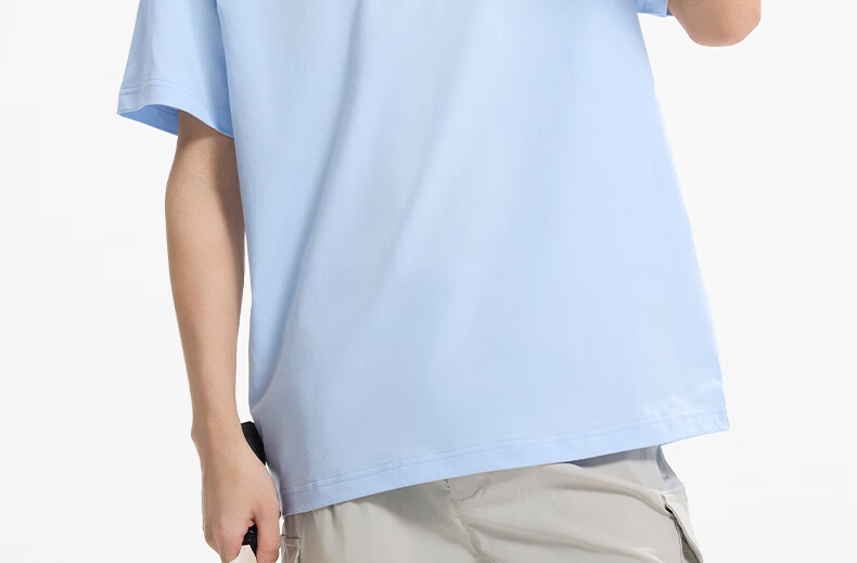 361° Unisex T-Shirt Spring Summer New Pure Cotton Sports Outdoor Loose Fit Crew Neck Short Sleeve Top 632623102-7 9
