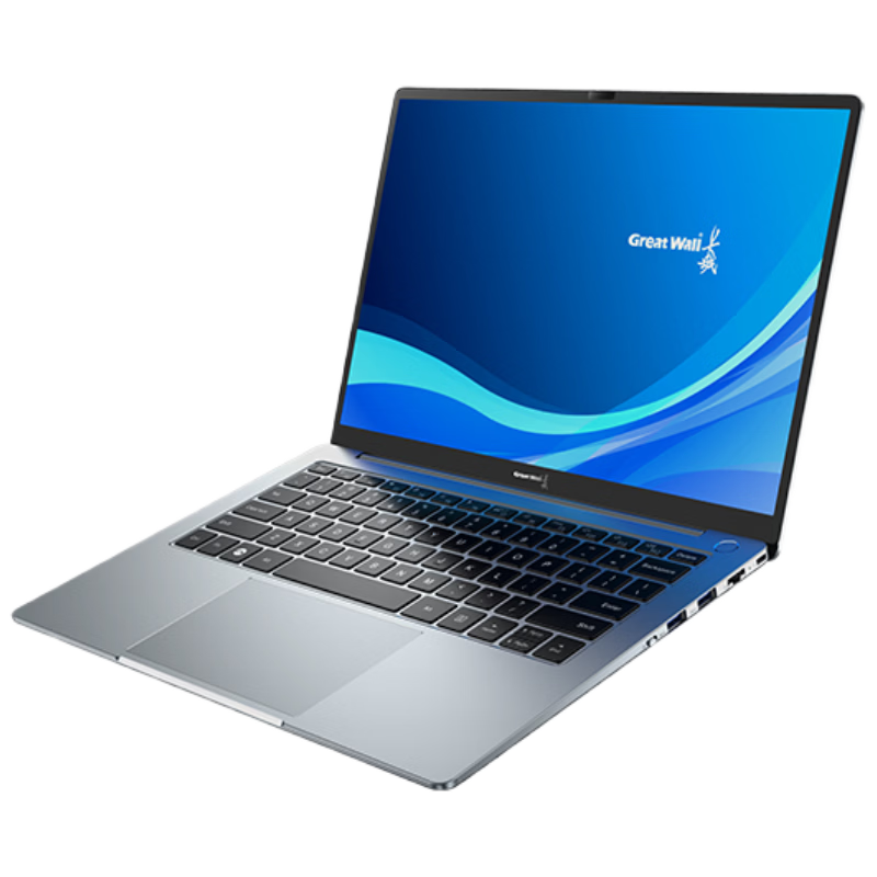 Great Wall Domestic Xinchuang Laptop N80F3 Feiteng Tengrui D3000M/16GB DDR5/512GB/14-inch Trial Version Galaxy Kirin V10