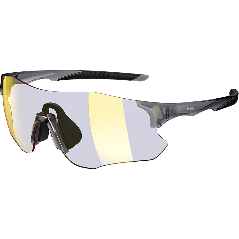 JEEP SPIRIT Cycling and Running Glasses Unisex Marathon Professional Sports Sunglasses Outdoor Anti-Fog UV Protection Photochromic Sunglasses