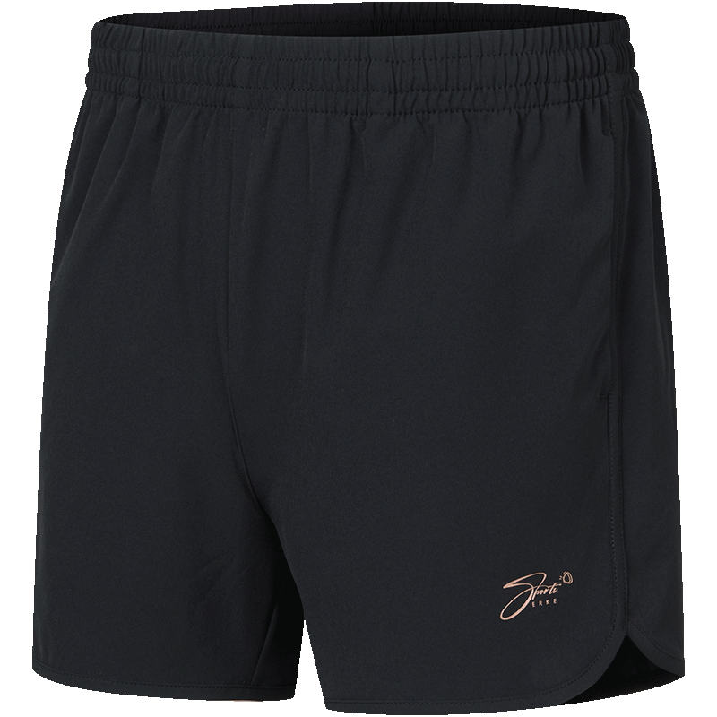 ERKE Women's Summer Sports Quick-Dry Ice-Feel Breathable Woven Shorts Outdoor Running Three-Quarter Pants