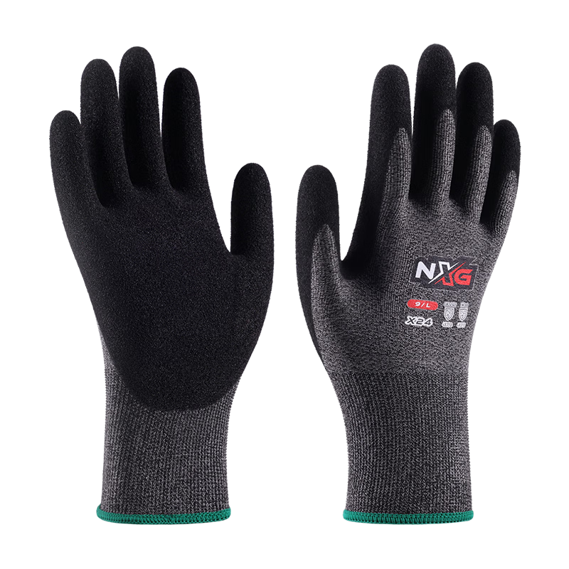 NXG Level D Cut-Resistant Gloves, High Elasticity Comfortable Anti-Cutting Non-Slip Wear-Resistant, Glass Handling Work Protective Gloves X24