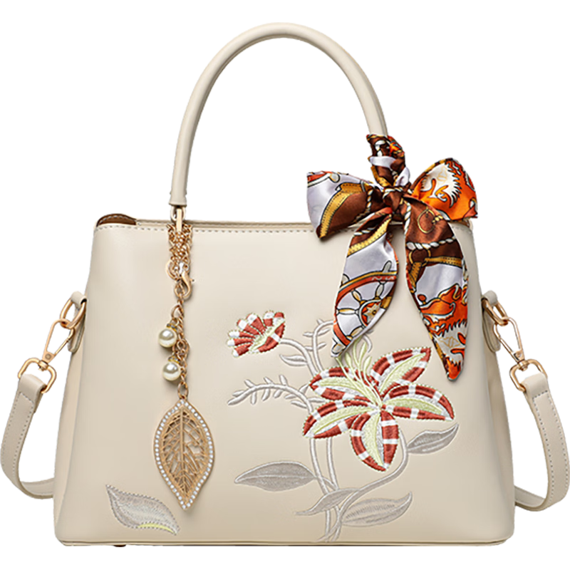 C.BANNER Leather Handbag for Women Large Capacity Tote Shoulder Crossbody Bag Luxury Birthday Gift for Girlfriend Wife
