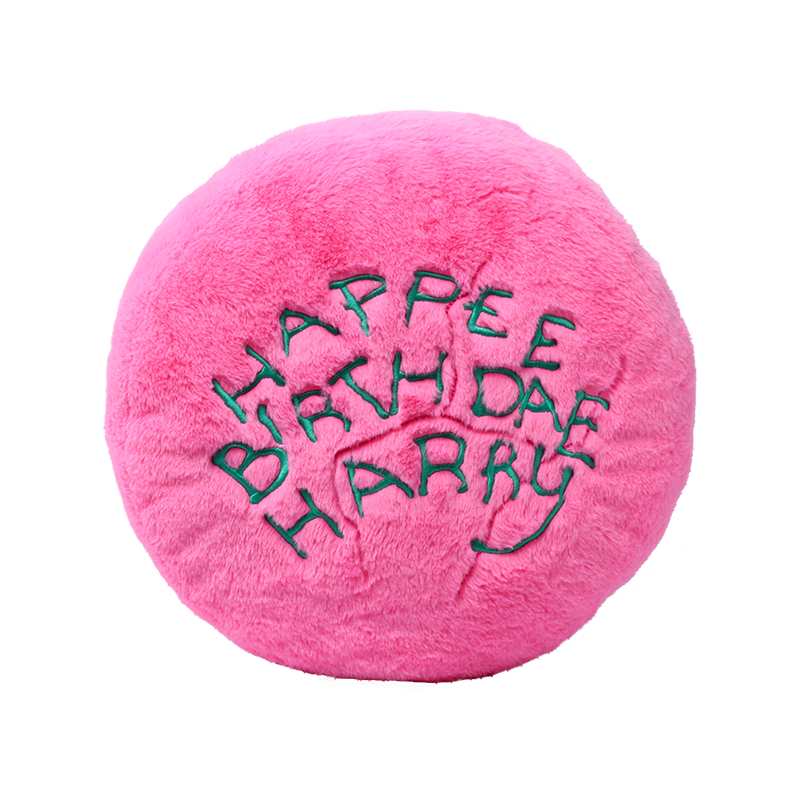 Haoqile Harry Potter Merchandise Gift Plush Pillow for Girls Birthday Happy Cake Style - Cushion 35cm