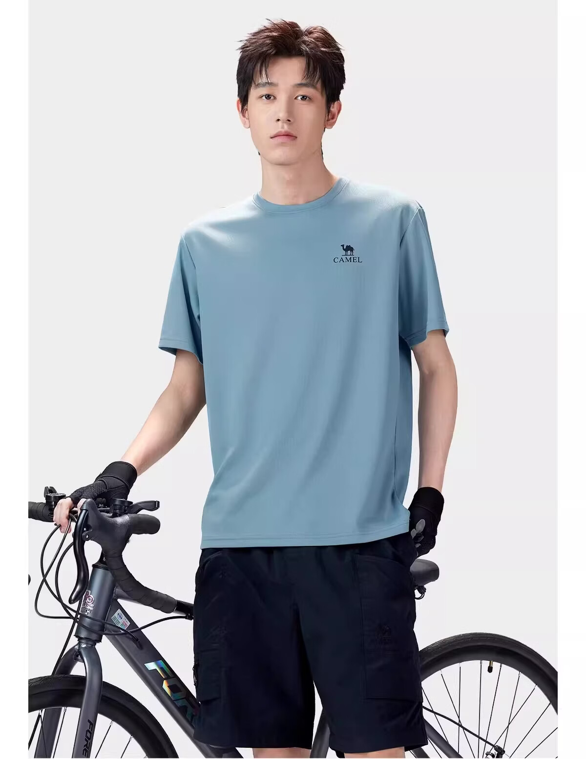 CAMEL Outdoor Quick-Dry T-Shirt Women 2026 Spring Summer New Short Sleeve Breathable Sweat-Absorbing Refreshing Hiking Sports Shirt Men K039 21