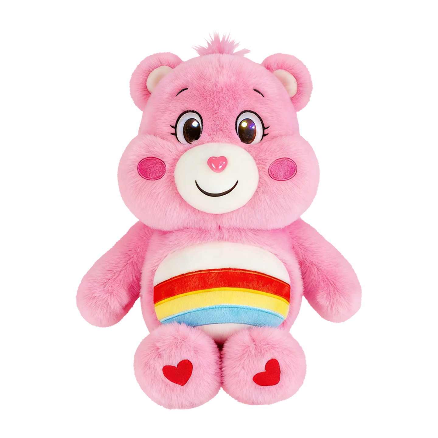 CARE BEARS Love Heart Bear "Cheer Bear" Plush Toy Birthday Gift for Girls Children's Day Present