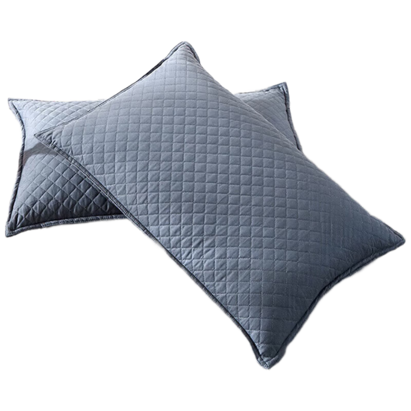 YALU & FREEDOM Buckwheat Pillow, 100% Pure Buckwheat Hull Pillow Core, Adult Sleeping, 5 Jin (2.5 Kg), Removable And Washable, 46x72cm, Pure Gray