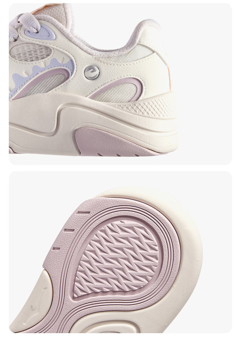 ERKE Women's Sneakers 2026 Summer New Comfortable Breathable Thick Sole Height Increasing Casual Sports Shoes | Bingguo 16