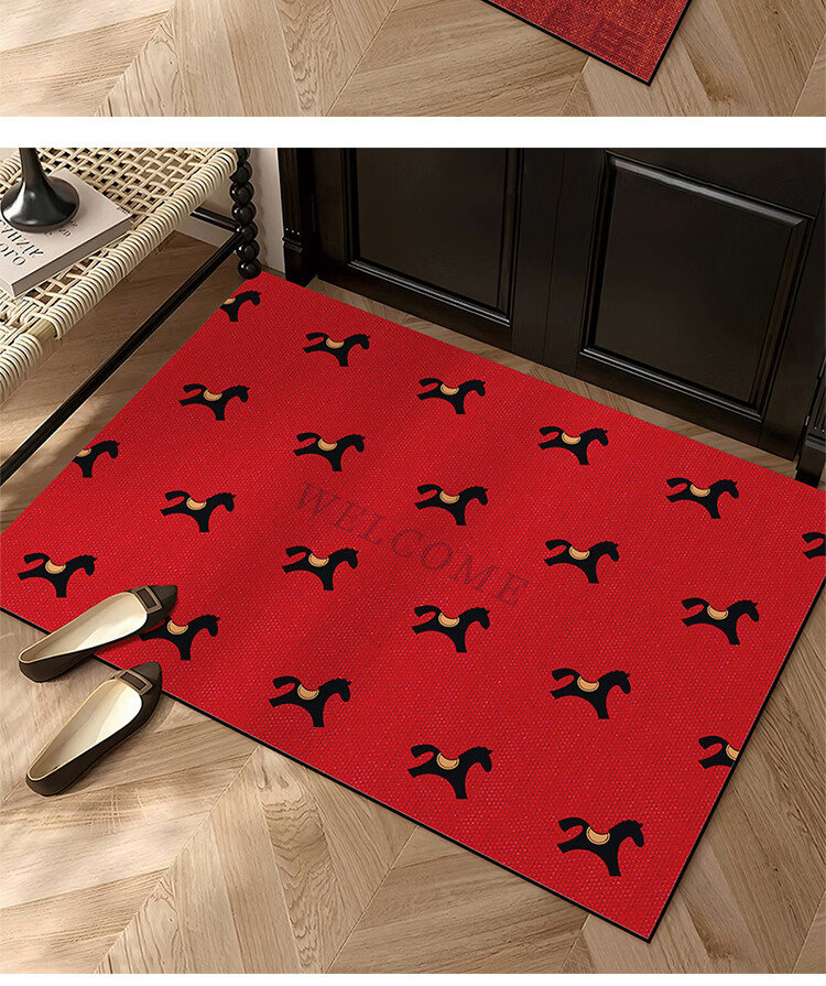 Bodisi Entrance Door Mat Water-Absorbent Non-Slip Cuttable Bathroom Floor Mat 90x60CM 9