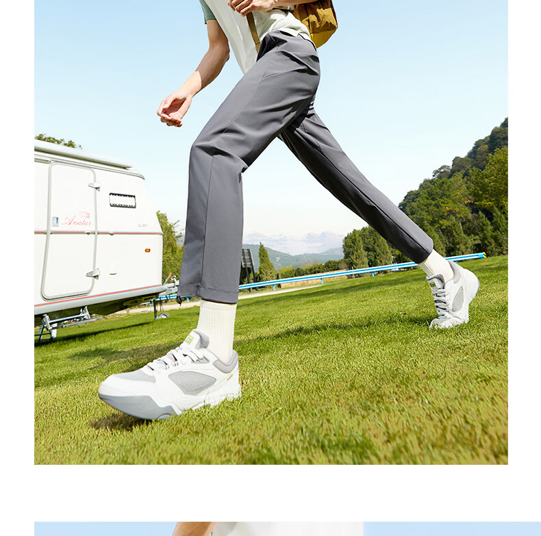361° Men's Spring Summer Sun Protection Outdoor Sports Casual Loose Cooling Heat Shield U-Shaped Pants 652614707-1 28