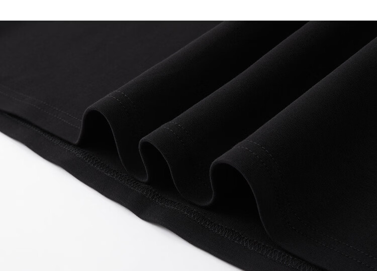 Demana [Comfort Elastic Air Layer] Spring Urban Commuter Colorblock Straight Small Size Long Sleeve Women's Knit Dress 5