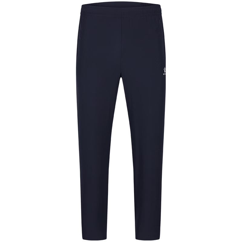 KELME Men's Summer New Woven Straight Quick-Dry Sports Pants Fitness Training Running Trousers Agate Black M