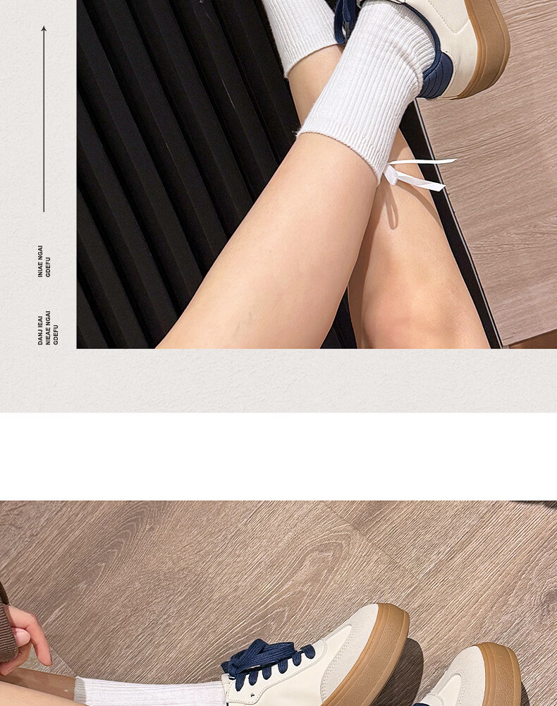 Warrior Women's German Training Shoes New Retro Style 2026 Summer Casual Sneakers Women Beige Gray Red Size 35 6