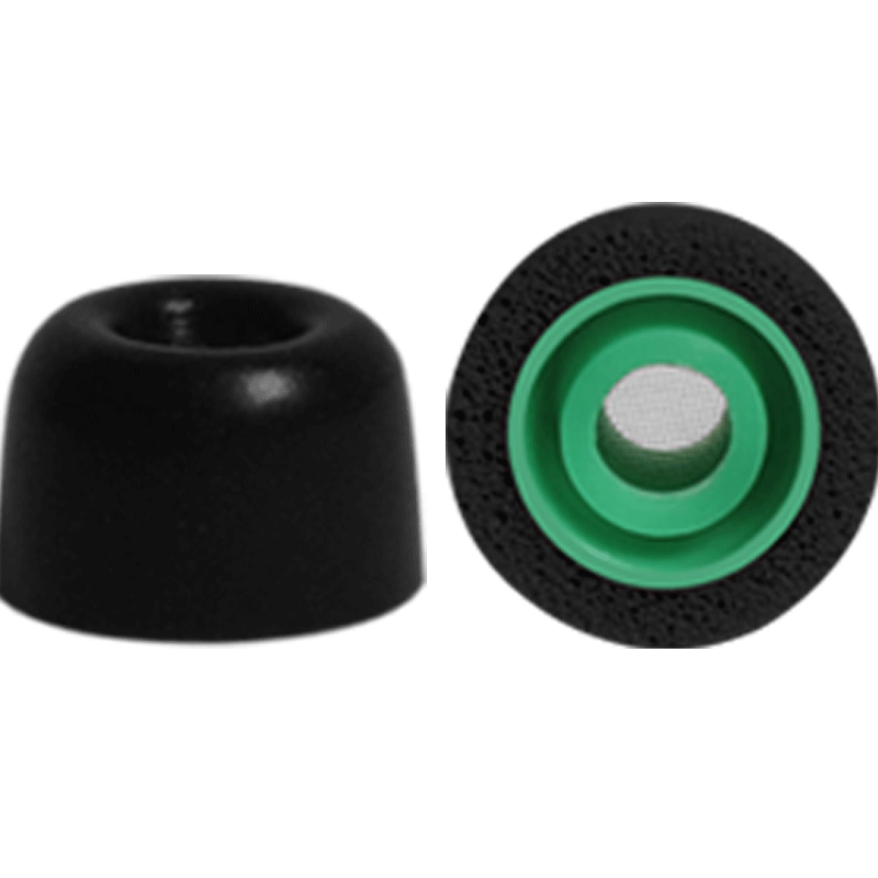 Masentek Ear Tips for Sony WF-1000XM5 Noise-Cancelling Bluetooth Earbuds, Compatible with SONY WF-1000XM5/3/4, Memory Foam Original Accessories, In-Ear Silicone, Black Medium