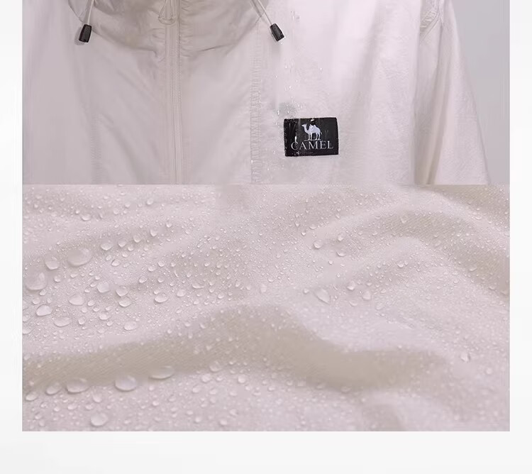 Camel [Dilireba Same Style] Women's Muguang Air Outdoor Mountain Sun Protection Lightweight Breathable Sunproof Jacket 8