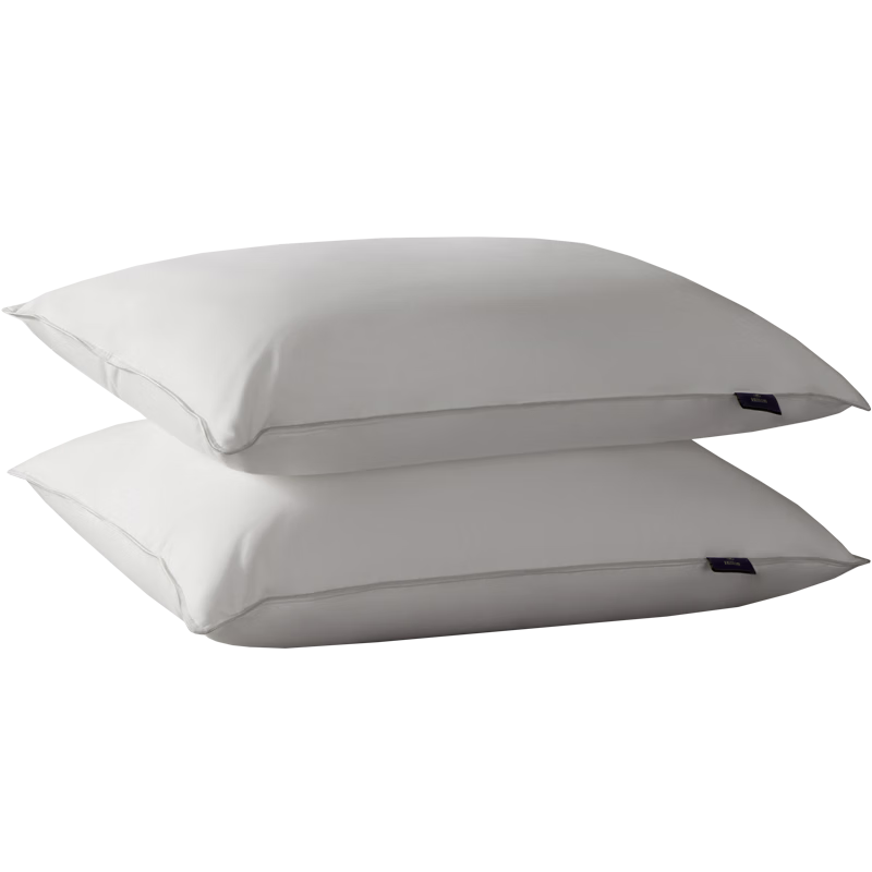 Hilton Down Pillow Five-Star Hotel 90% White Goose Down Pillow Core Cotton A-Class Composite Medium Pillow