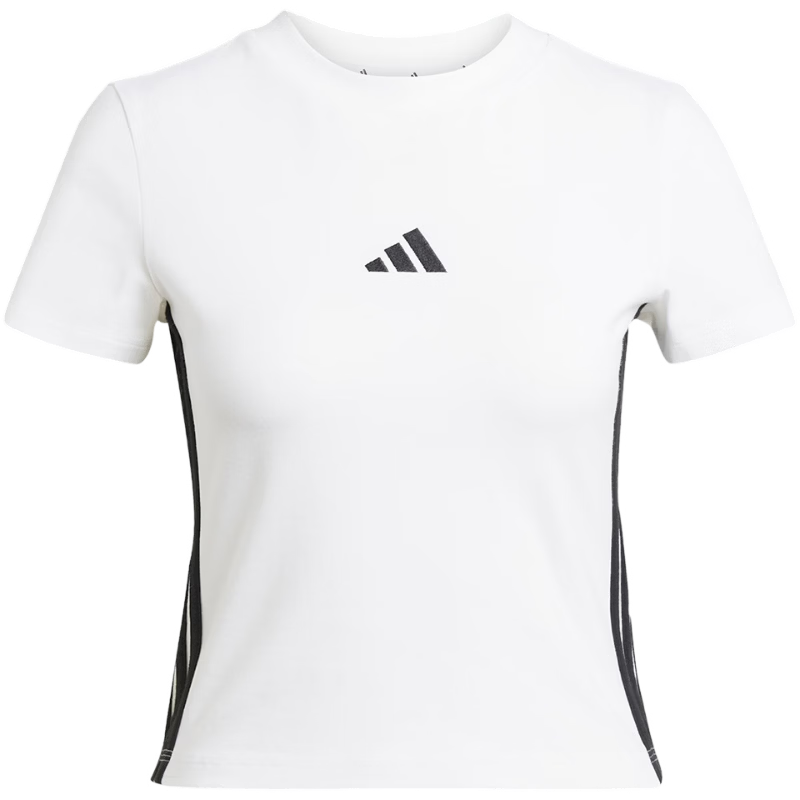 Adidas Women's Sports Style Series W 3S SJ BABY T Short Sleeve JE1239 White S