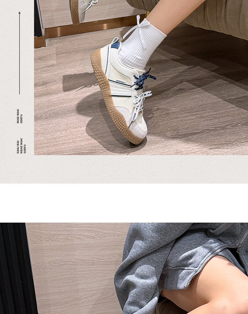 Warrior Women's Shoes 2026 Summer New Classic Fashion Versatile Canvas Sneakers Women Beige Gray Dark Blue Size 38 7