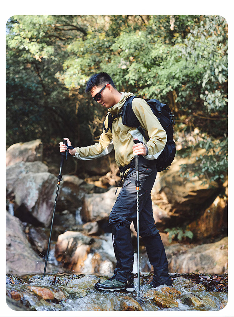Naturehike Nuoke Changfeng Pro 5-Section Folding Aluminum Alloy Trekking Pole Professional Outdoor Hiking Stick Ultra-Light for Men and Women 15