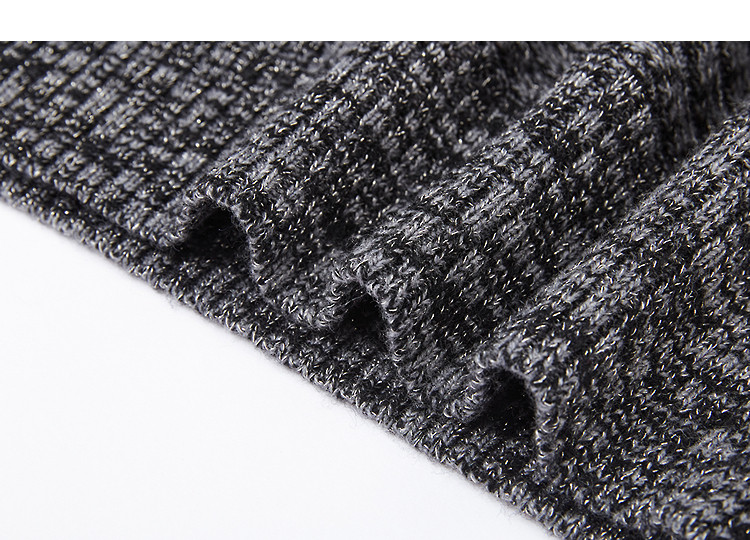 Demana [Soft Merino Wool] Winter Elegant Stand Collar Sleeve Knit Sweater Yarn Temperament Petite Women's Top 14