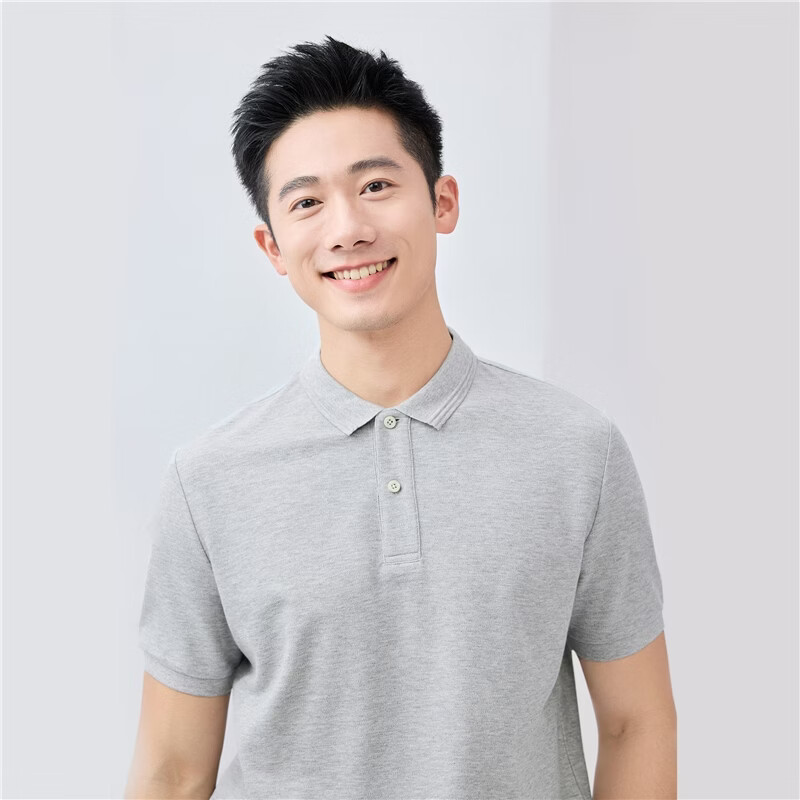 Giordano 2026 Summer Tech Ice Oxygen Cooling Antibacterial Jacquard Polo Shirt Men 01016398