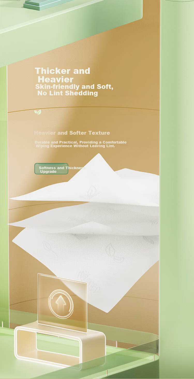 Mind Act Upon Mind [Full Box] Facial Tissues Tea Language Silk Enjoyment Series, 3-Ply * 130 Sheets * 6 Packs/bag * 12 Bags/box DT15130 1