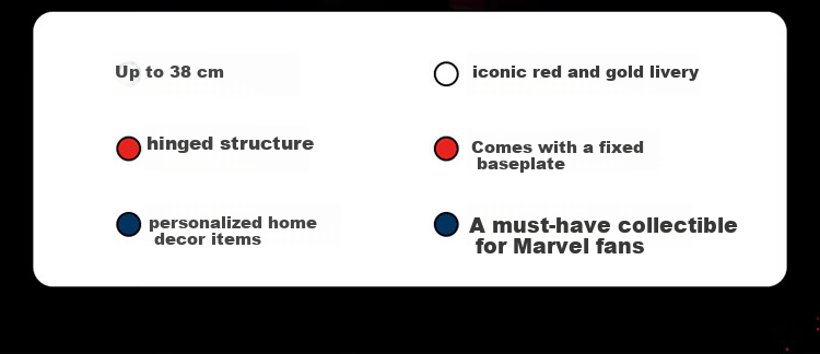 LEGO Super Heroes 76344 Iron Man Mark 3 Collector's Edition Toy Gift for Boys and Girls Valentine's Day Decoration 2