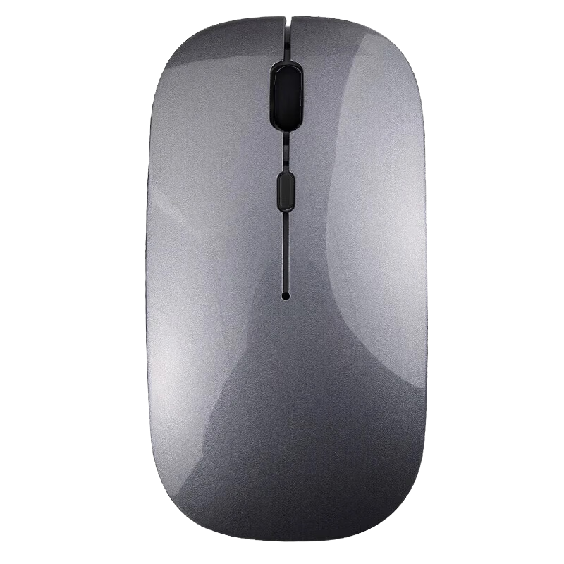LINGSHE M175 Rechargeable 2.4G Wireless Mouse Portable Silent Wireless Mouse Universal for Laptop Space Gray