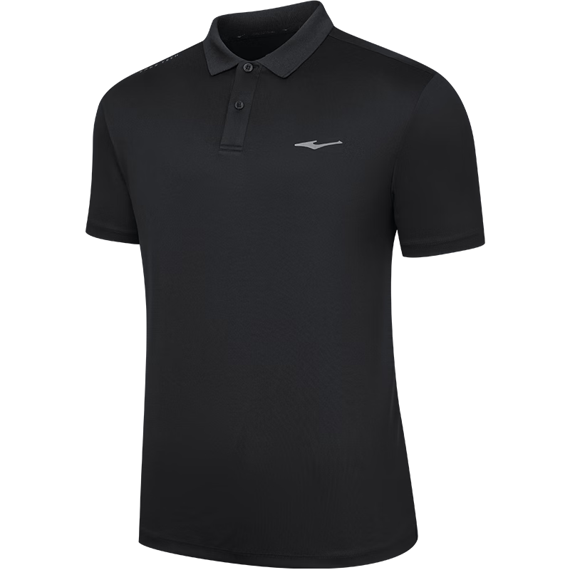 ERKE [Yu Shitong Same Style] Men's Summer Short Sleeve Sports Polo Shirt Ice Cooling Moisture-Wicking Quick-Dry T-Shirt