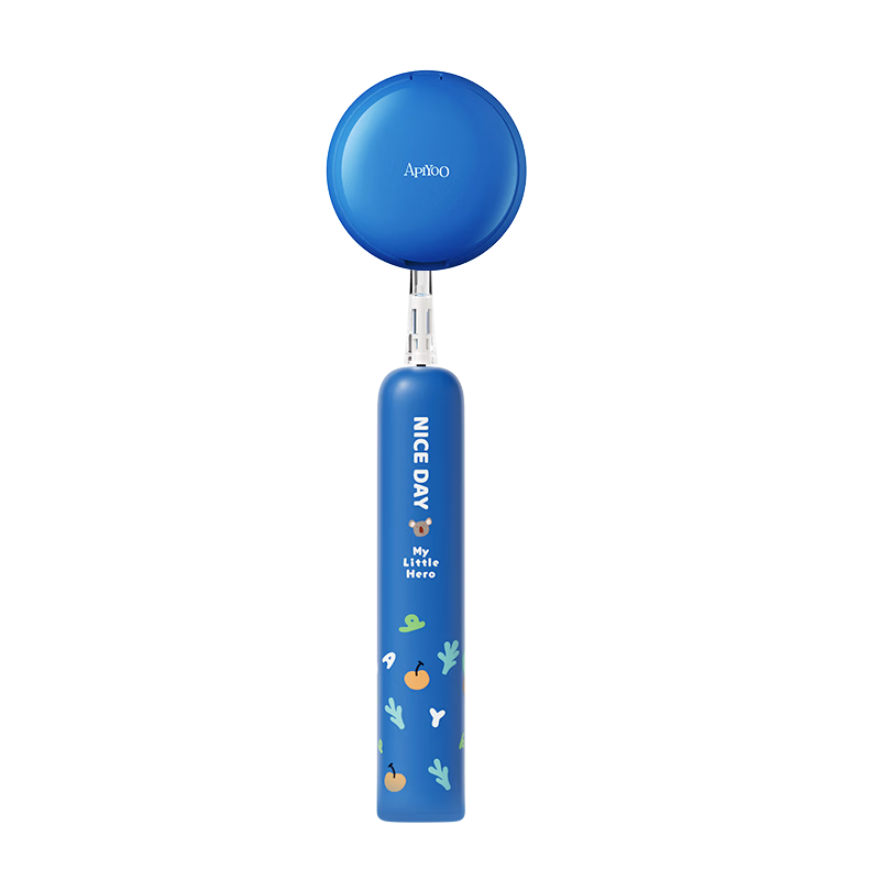 ApiYoo Electric Toothbrush Sterilizer Rack Blue Mini Wall-Mounted Smart UV Sterilization Chamber Compatible with 99% Electric Toothbrushes