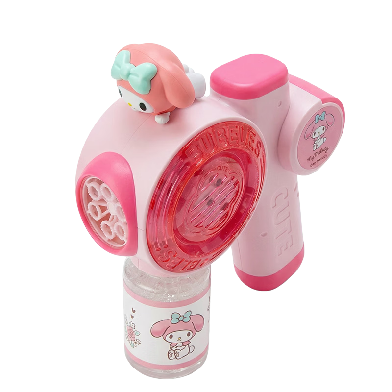 Miletang Sanrio Electric Bubble Machine Bubble Gun Bubble Water Toy Bubble Wand My Melody Children's Festival Gift