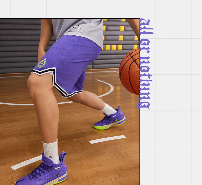 361° Men's Sports Shorts Spring Summer New Quick-Dry Basketball Five-Point Loose Printed Pants 652621702-1 16