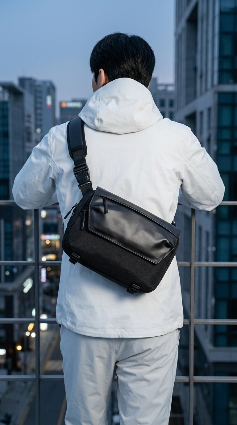 JD Jingzao Explorer Pro Crossbody Chest Bag Waist Bag Shoulder Bag for Men and Women Tablet Switch Portable Messenger Bag 14