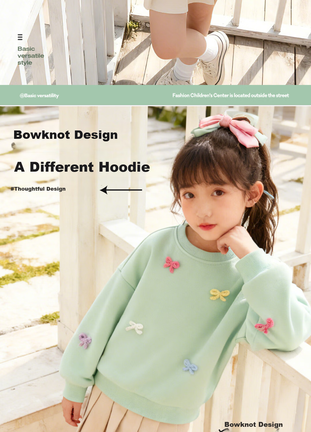 Disney Kids Sweatshirt 2026 Spring New Girls' College Style Korean Version Long Sleeve Top 2