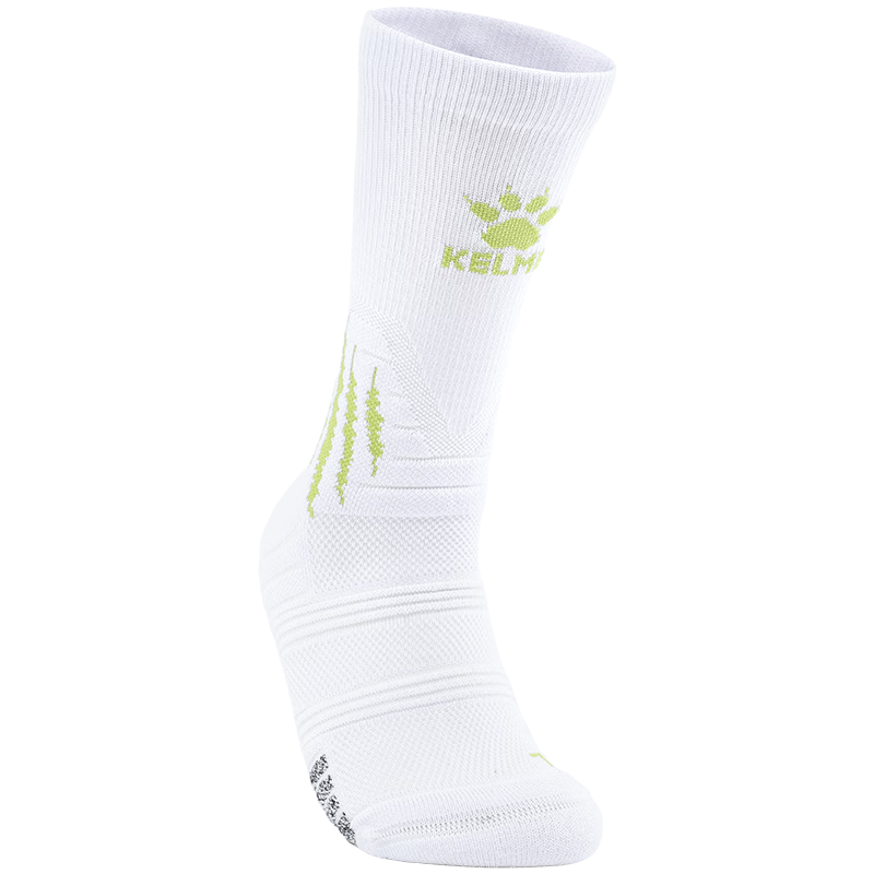 KELME Claw Elite Mid-Calf Football Socks Lycra Non-Slip Antibacterial Professional Player Match Sports Socks
