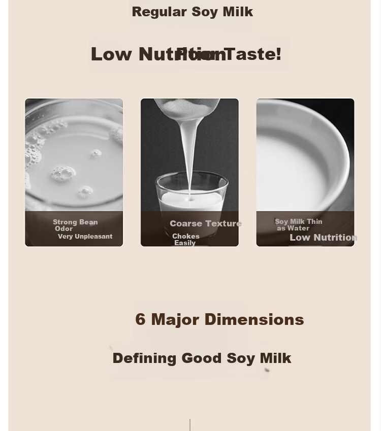 Joyoung Fully Automatic Household Blender 1.4L Soy Milk Maker Silent Filter-Free 316L Stainless Steel Self-Cleaning Juicer with Appointment DJ14X-D664 3