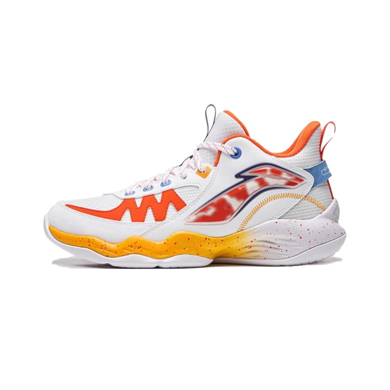 LI-NING Kids Basketball Shoes 2026 New Boys' Shock Absorption Rebound Anti-Torsion Sports Casual Basketball Sneakers