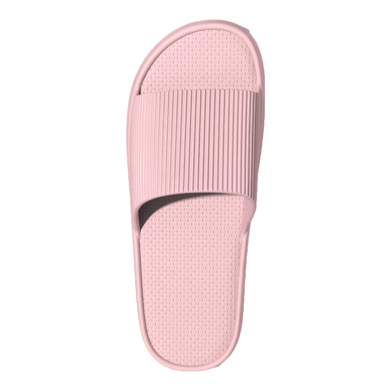Seven-Color Spun Men's EVA Indoor Home Cloud Feel Lightweight Bathroom Shower Non-Slip Couple Women's Pink Slippers Size 38-39
