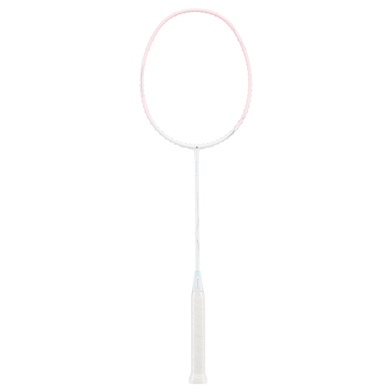 Kawasaki Aurora 7 Pink Full Carbon Ultra-Lightweight Offensive Badminton Racket for Students Beginners Single Racket Sakura Pink Stringed 24lbs