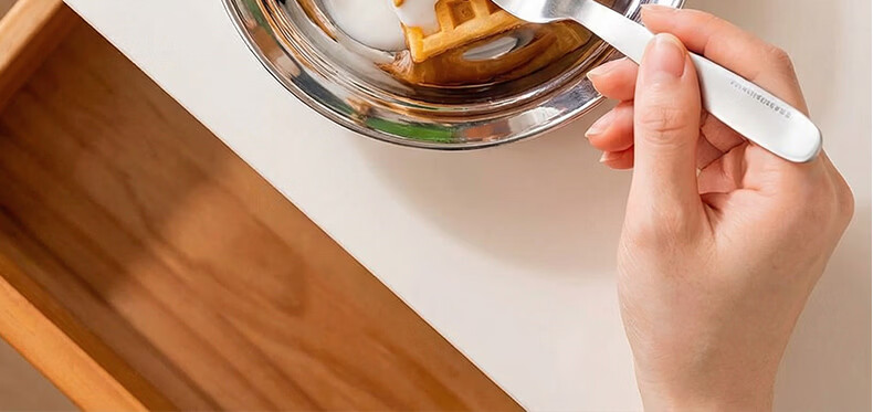 Guofeng 316 Stainless Steel Children's Feeding Plate Baby Food Dish [3rd Generation Upgrade] 316 Anti-Spill Round Plate - 16cm 14