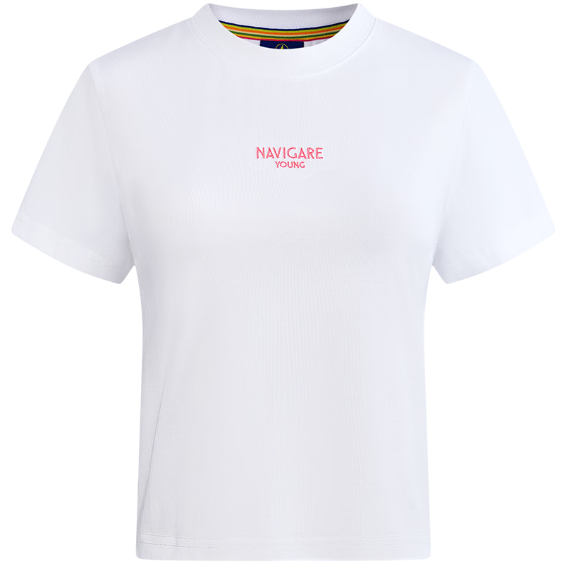 Navigare Small Sailboat Slim Fit Short Top 2026 New Women's Basic Cool Quick-Dry Short Sleeve T-Shirt 3325506542