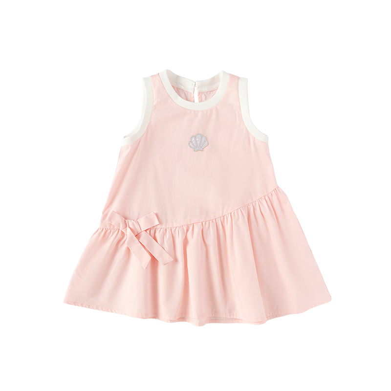 Balabala Kids Dress Girls Skirt 2026 Summer Newborn Baby Princess Sweet Stylish
