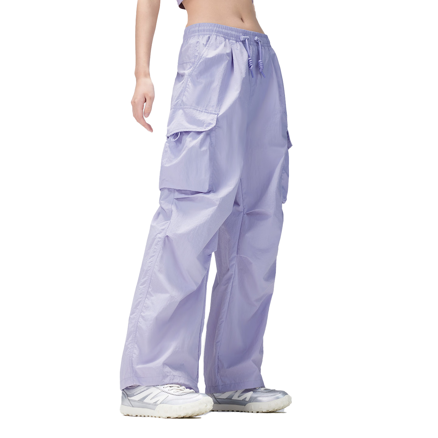 Camel [Dilireba Same Style] Women's Outdoor Quick-Dry Pants Spring Summer 2026 Lightweight Paratrooper Hiking Cargo Pants Men