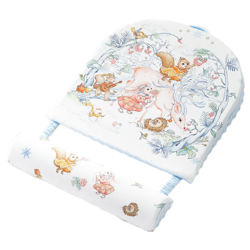 Ipoosi Anti-Spit-Up Inclined Pillow Baby Nursing Breathable Slope Cushion Newborn Anti-Choke Milk Reflux Feeding Sleeping Aid