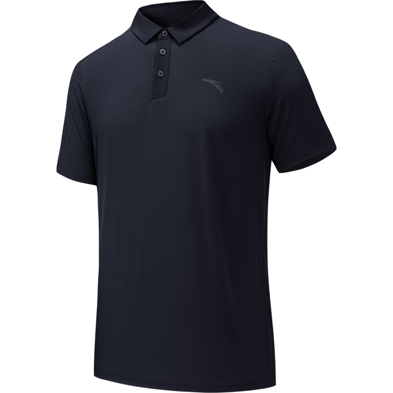 Anta Xingdong Polo | Lightweight Business Quick-Dry Collared Short Sleeve Men's Summer Commuter Breathable T-Shirt Crisp Top