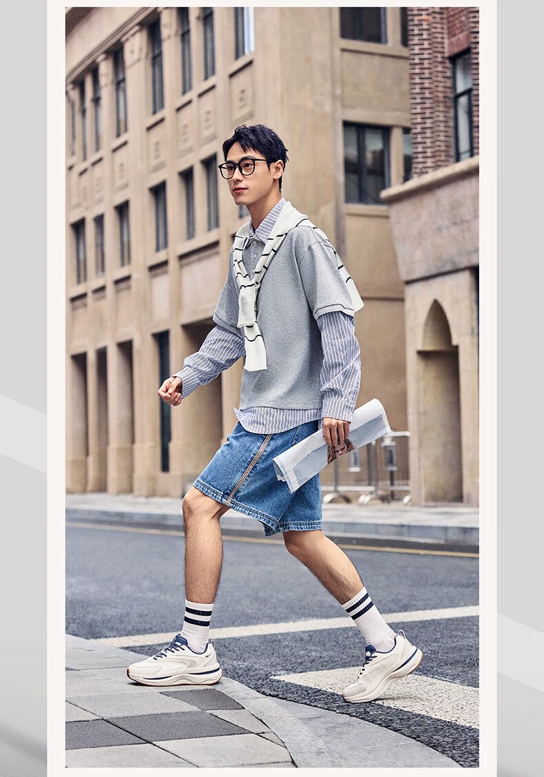 ERKE 2026 New Comfortable Thick-Soled Dad Sneakers Soft Elastic Versatile Casual Shoes Wei Yang 3 3