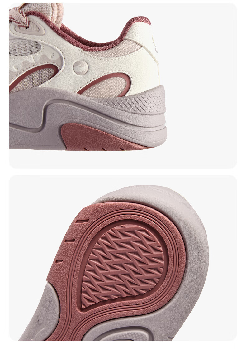 ERKE Women's Sneakers 2026 Summer New Comfortable Breathable Thick Sole Height Increasing Casual Sports Shoes | Bingguo 12